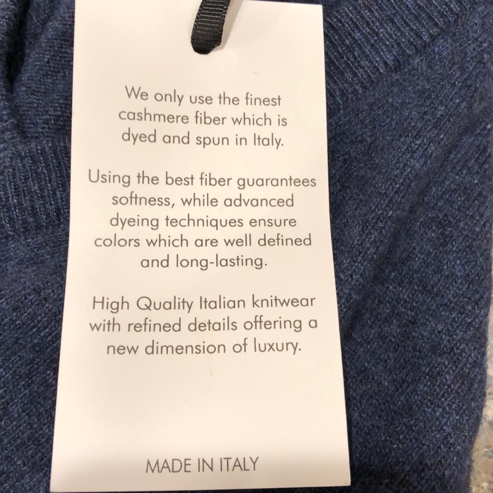 Soft Italian cashmere sweater